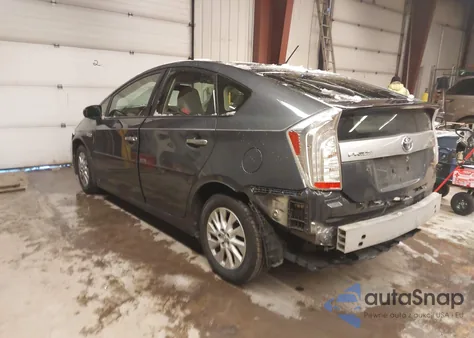 2012 Toyota Prius Plug-In из США, поврежденный, VIN JTDKN3DP0C3019122